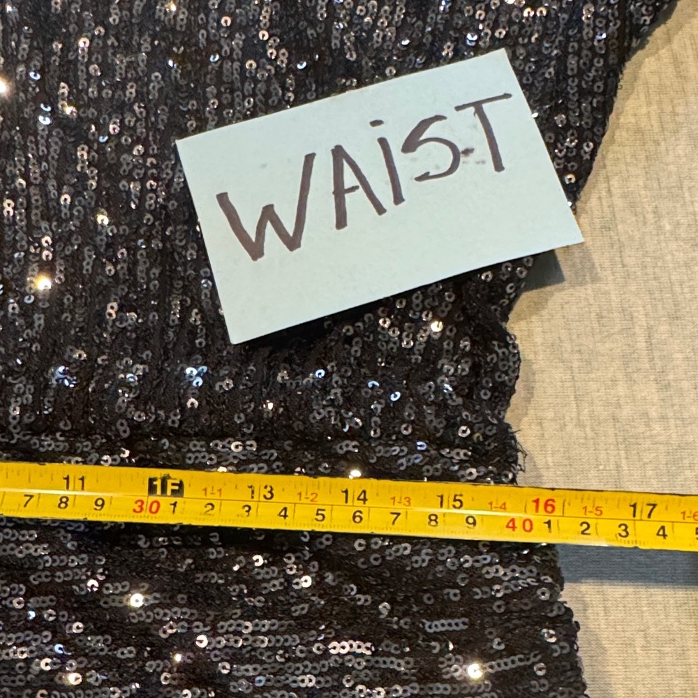 Free People Shimmering Black Sequin Dress - Picture 11 of 16